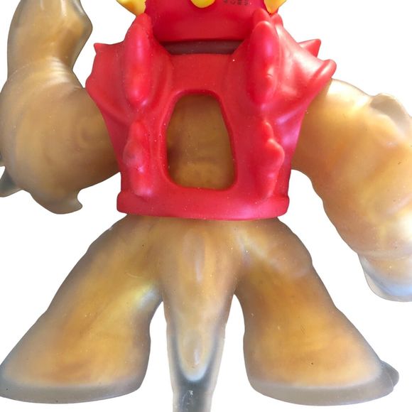 Heroes of GOO JIT ZU Blazagon Squish Stretch 5" Red Armor - Picture 4 of 5